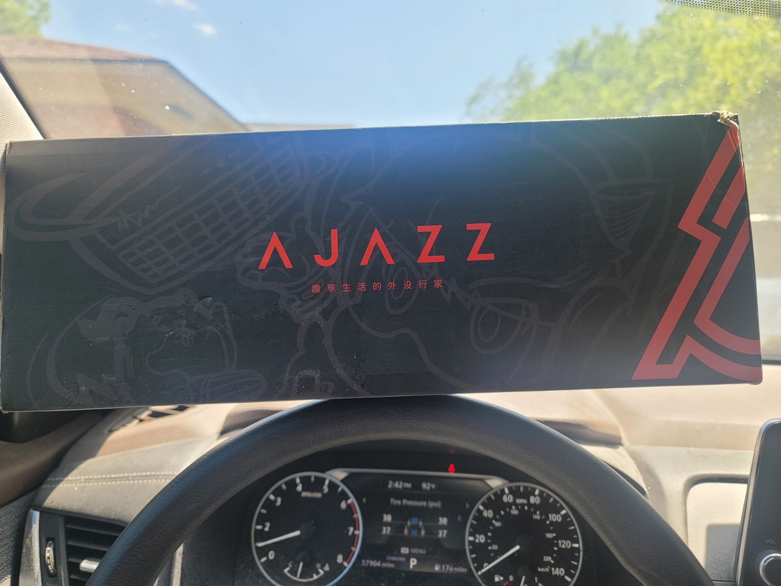 AJAZZ 308i wireless 2.4G keyboard and mouse set gradient cute round keycaps