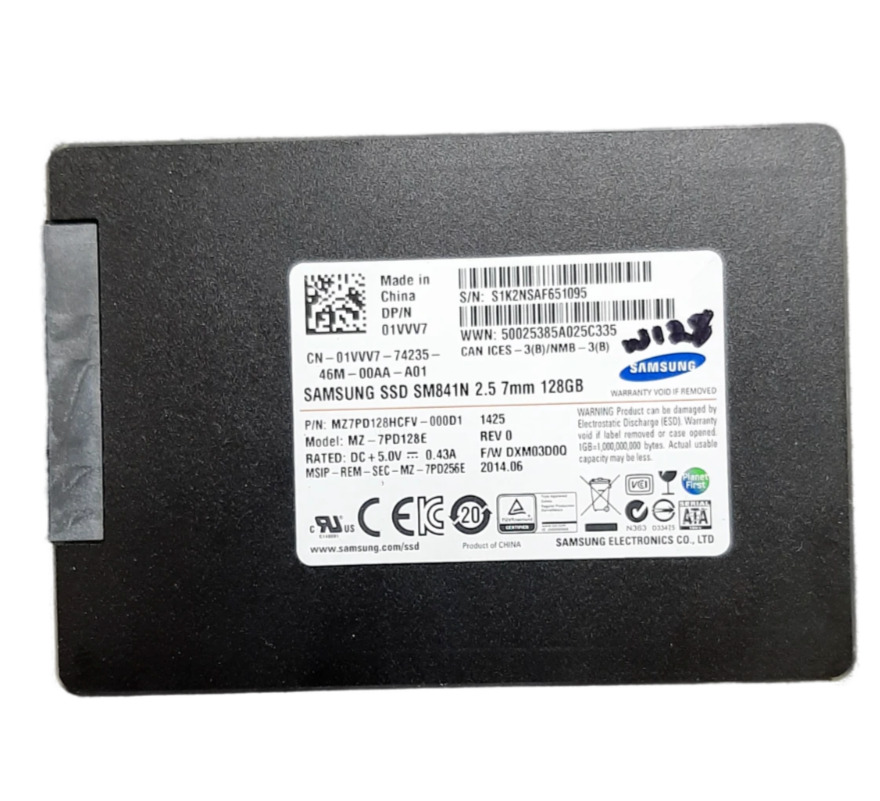 SAMSUNG 128GB SSD SM841N | 2.5