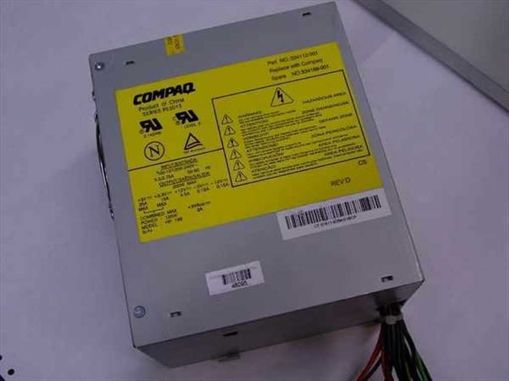 Compaq 334169-001 200W ATX Power Supply Deskpro EN 200 Watt