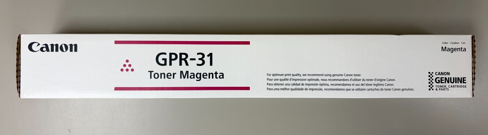 Genuine OEM Canon GPR-31 Magenta Toner Cartridge SEALED NEW