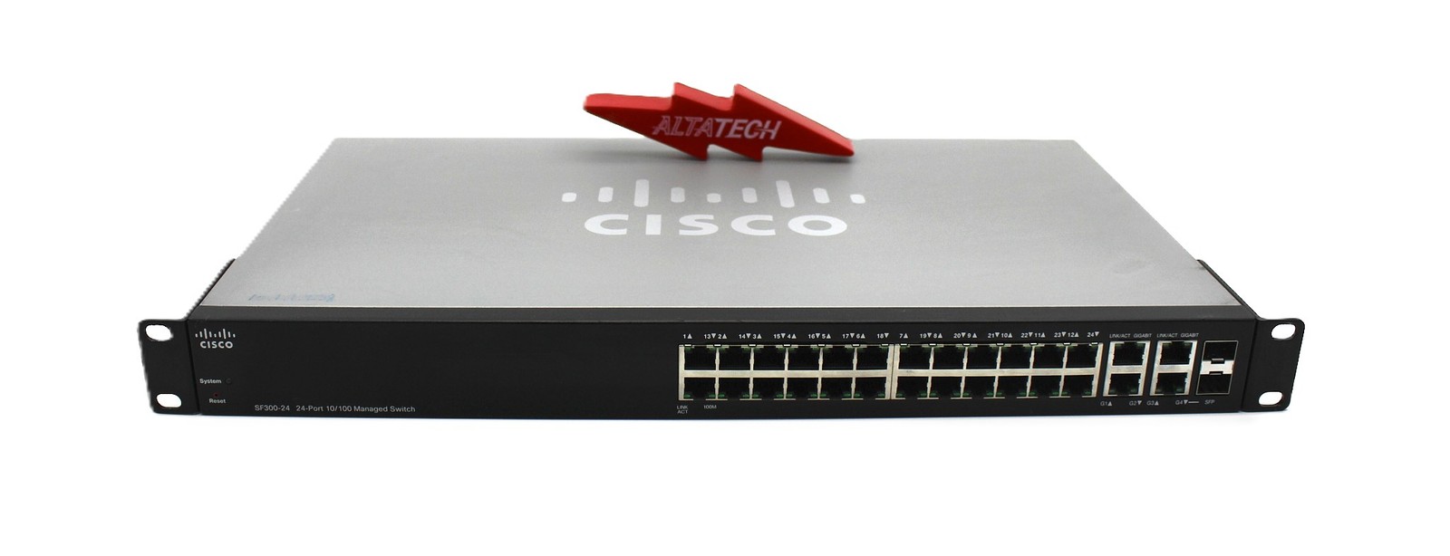 Cisco SF300-24 300 Series 24 10/100, 2 10/100/1000