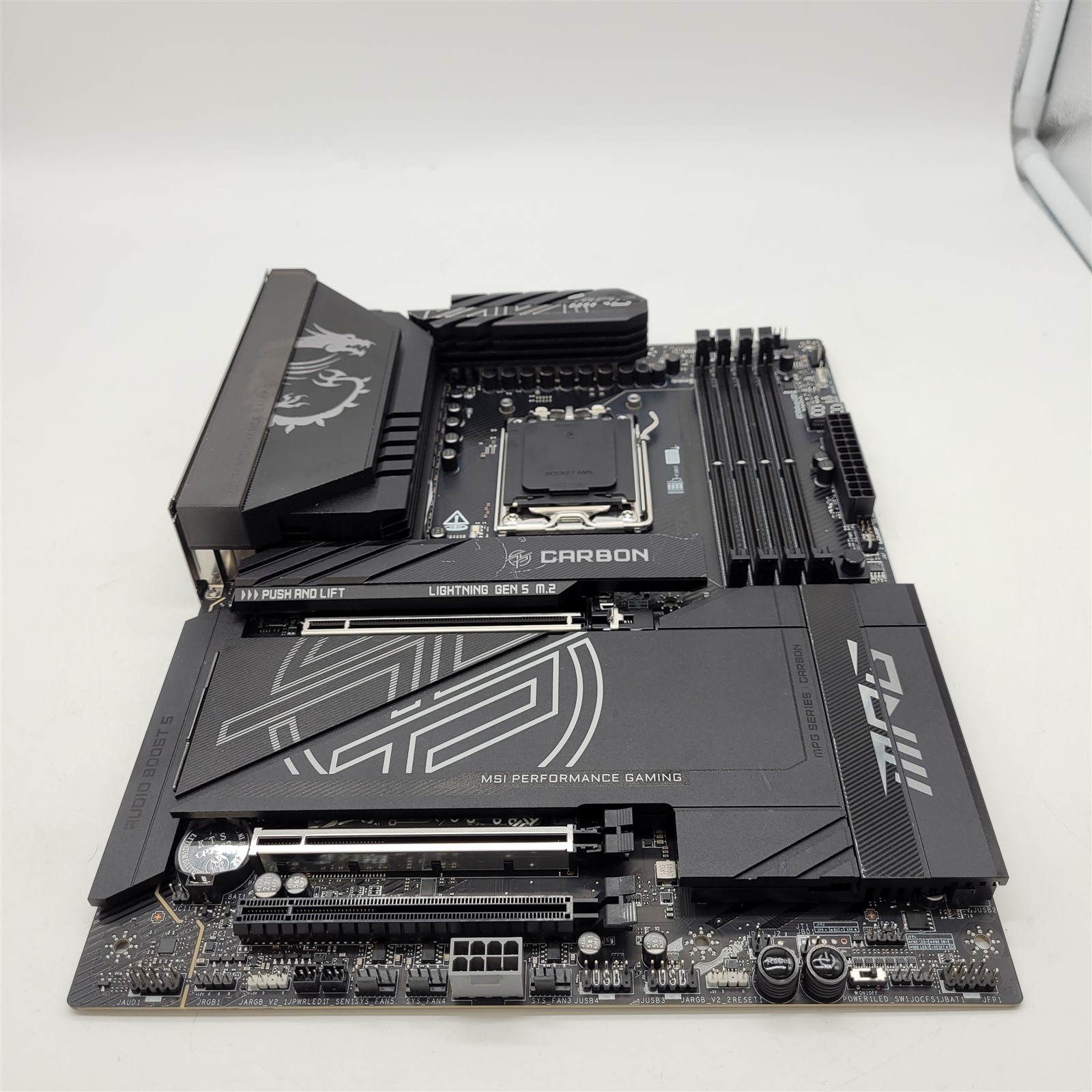 MSI MPG X870E Carbon WiFi Gaming Motherboard (AM5, DDR5, Wi-Fi 7, ATX)