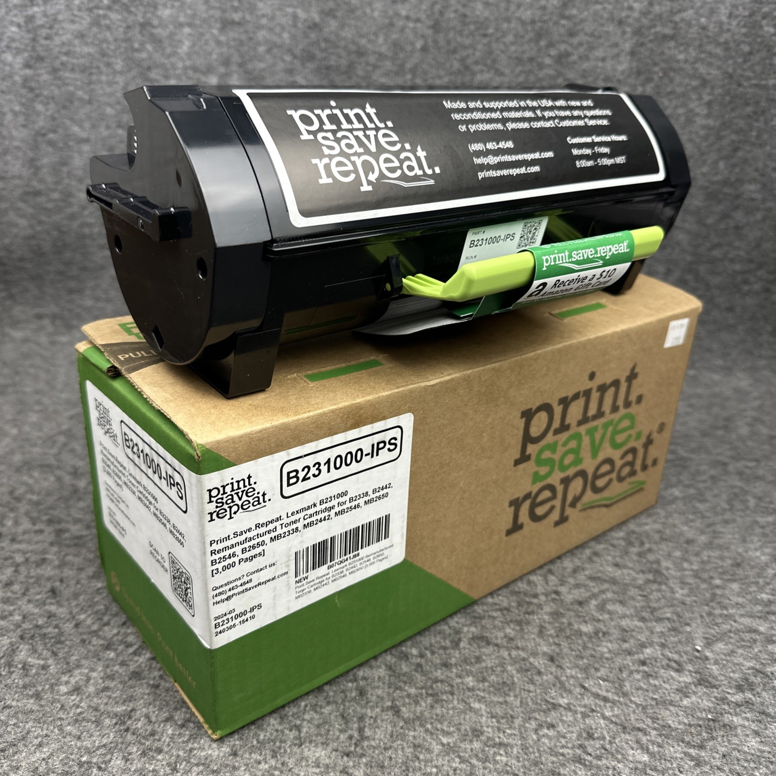 PSR B231000 Toner Cartridge for B2338 B2442 B2546 B2650 MB2338 MB2442 MB2546