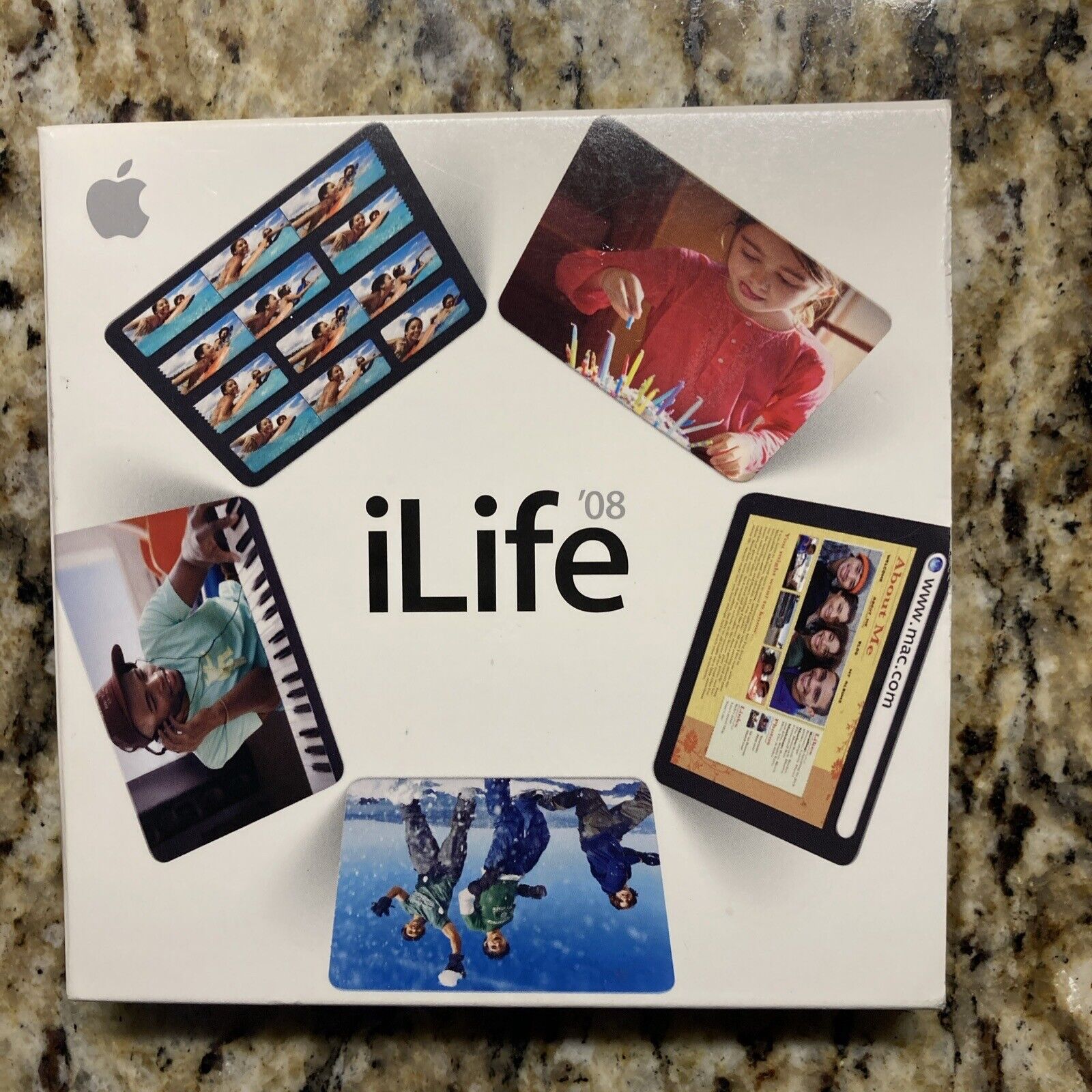 Apple iLife™ 2008 (Retail) (1 User/s) - Full Version for Mac MB015Z/A