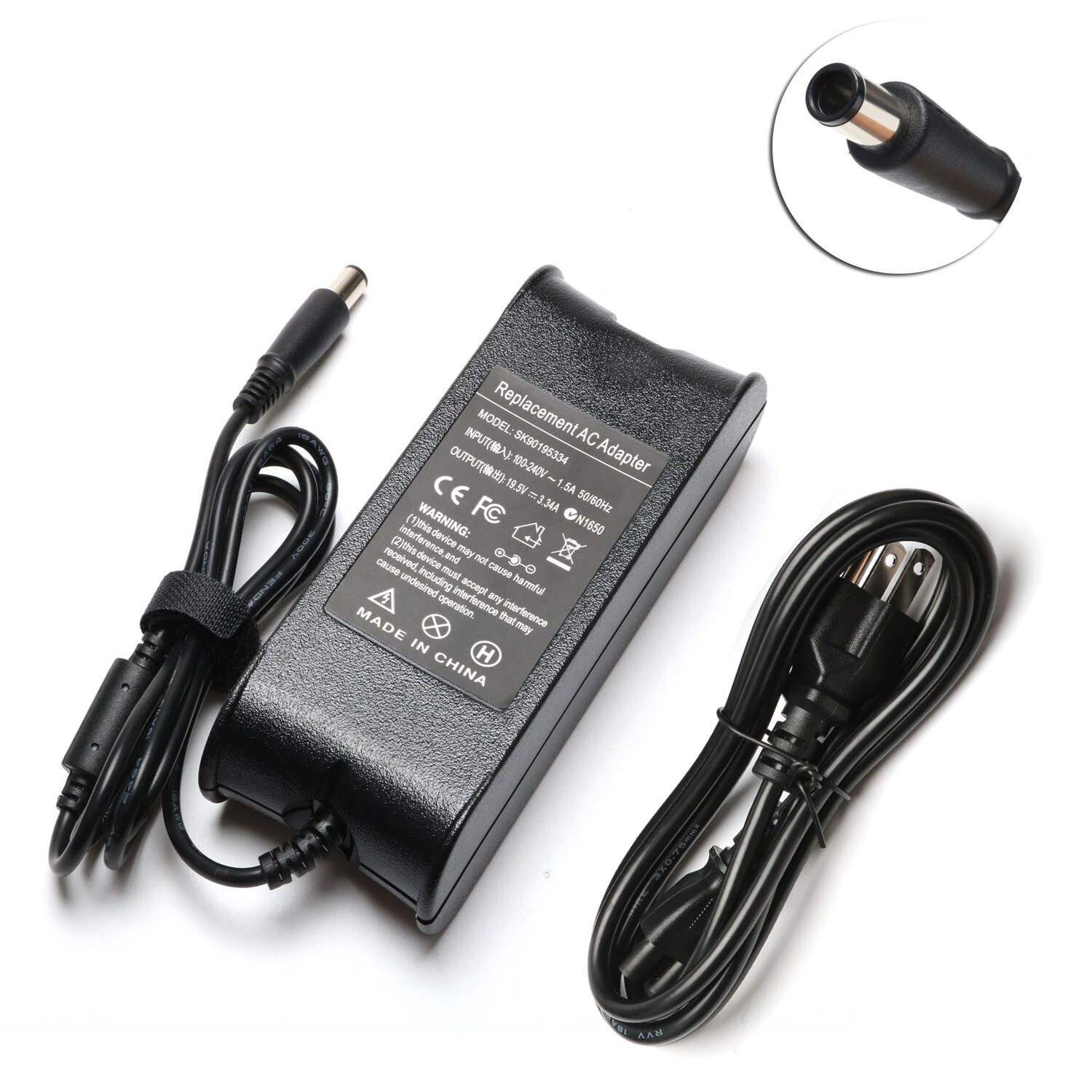 65W Power Adapter Charger for Dell Latitude E5510 E5420 E5430 E5520 E5530 E5540