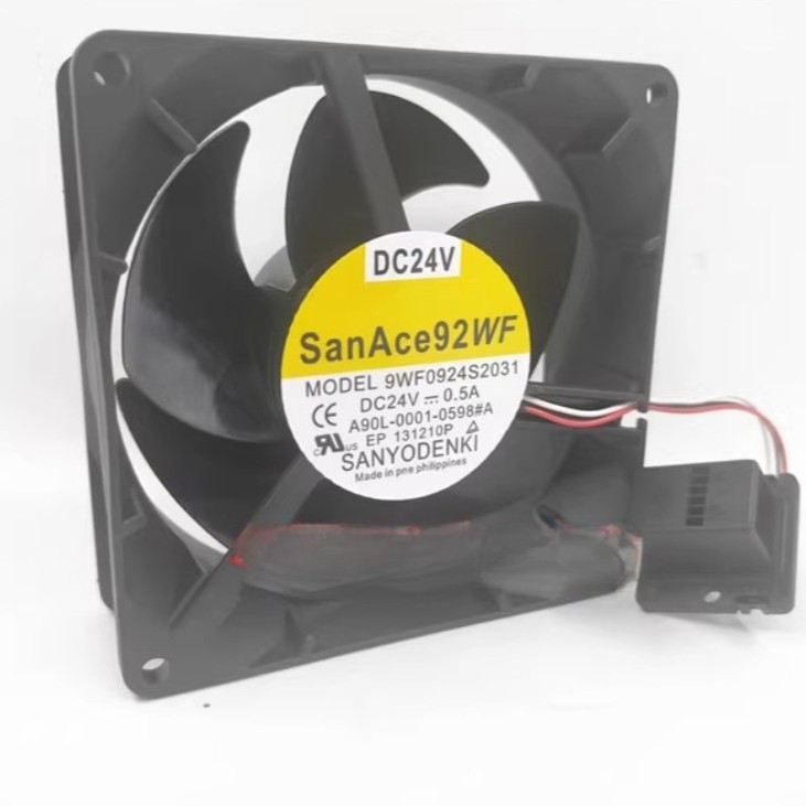 One Brand Sanyo A90L-0001-0598#A 9WF0924S2031 Cooling Fan 3-Pin DC24V 0.5A