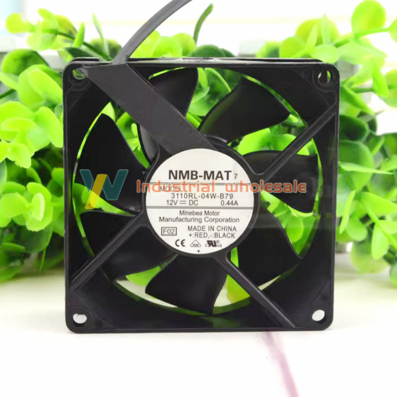 1PC new NMB-MAT 3110RL-04W-B79 DC 12V 0.44A 8cm 80x80x25mm 3-Wires Cooling Fan