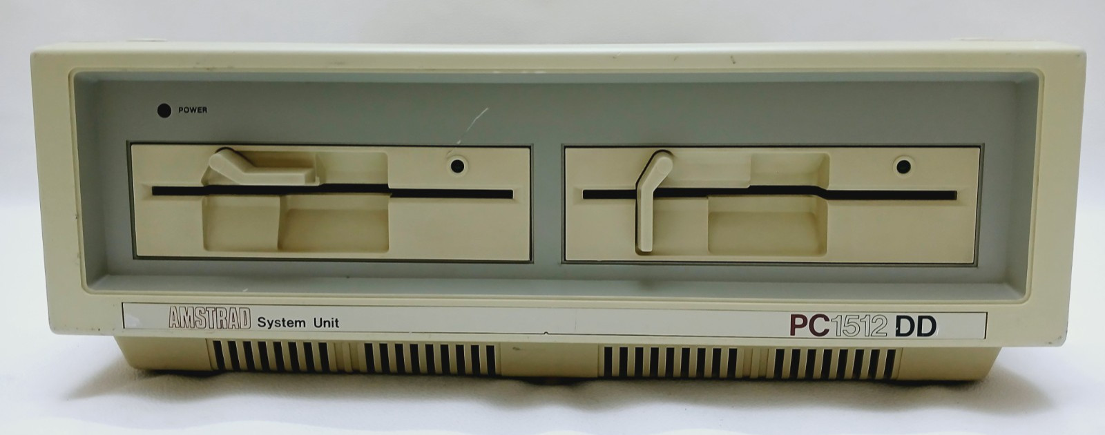 Vintage Amstrad PC1512 DD Computer System Unit - FOR PARTS ONLY