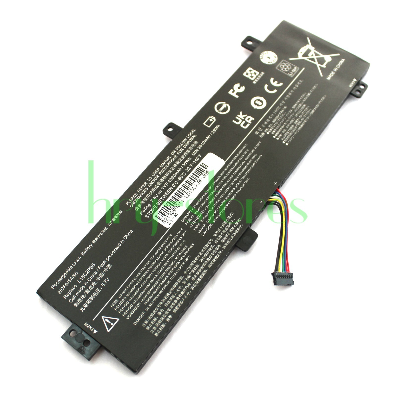 New L15L2PB4 L15M2PB5 Battery for Lenovo IdeaPad 310-15ABR 15ISK 15IAP 15IKB