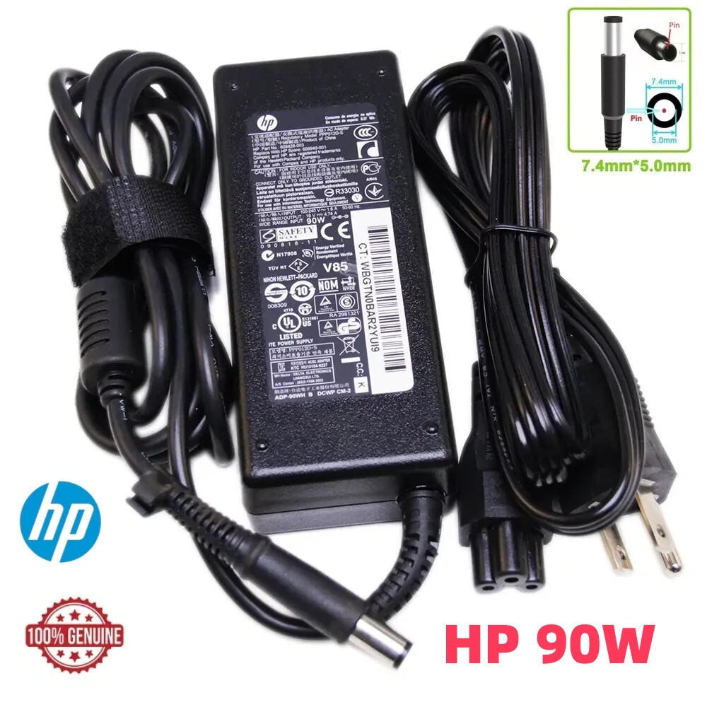 Genuine OEM Charger AC Power Adapter Supply 90W HP EliteDesk 800/805 G5 G6 HP600