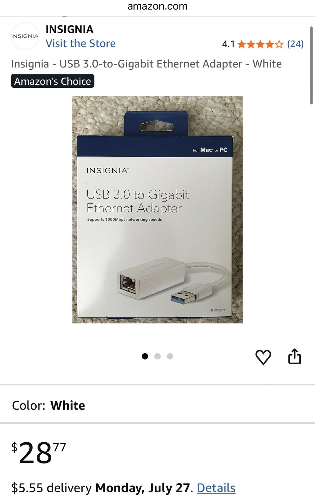  Insignia NS-PU98635