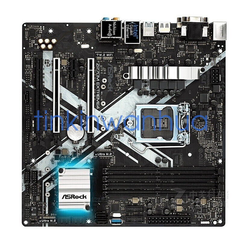For ASRock Z270M EXTREME4 Motherboard LGA1151 DDR4 Micro ATX Tested