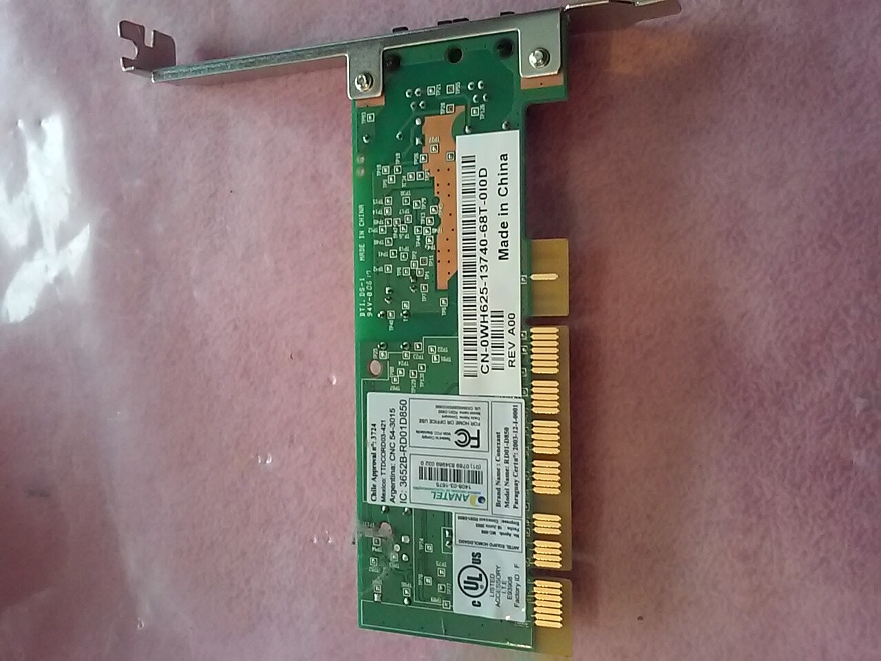 Dell Conexant 56K V.92 data PCI modem M8926 N8507 PJ497 WH625 FF959 JF495     