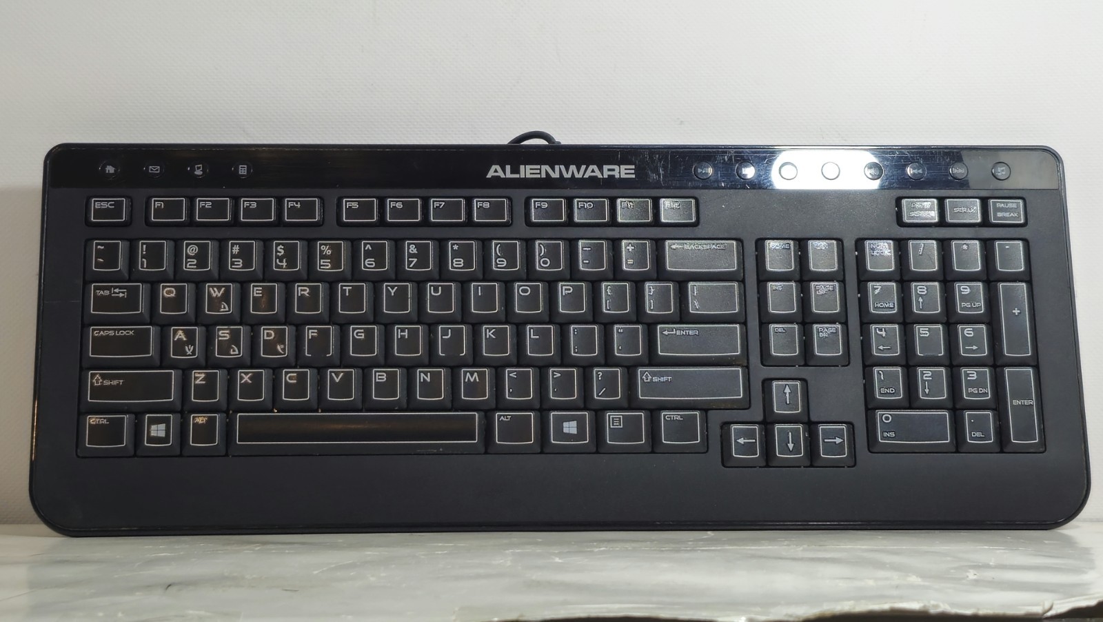 Dell Alienware SK-8165 Multimedia Slim Gaming Keyboard - Black Tested