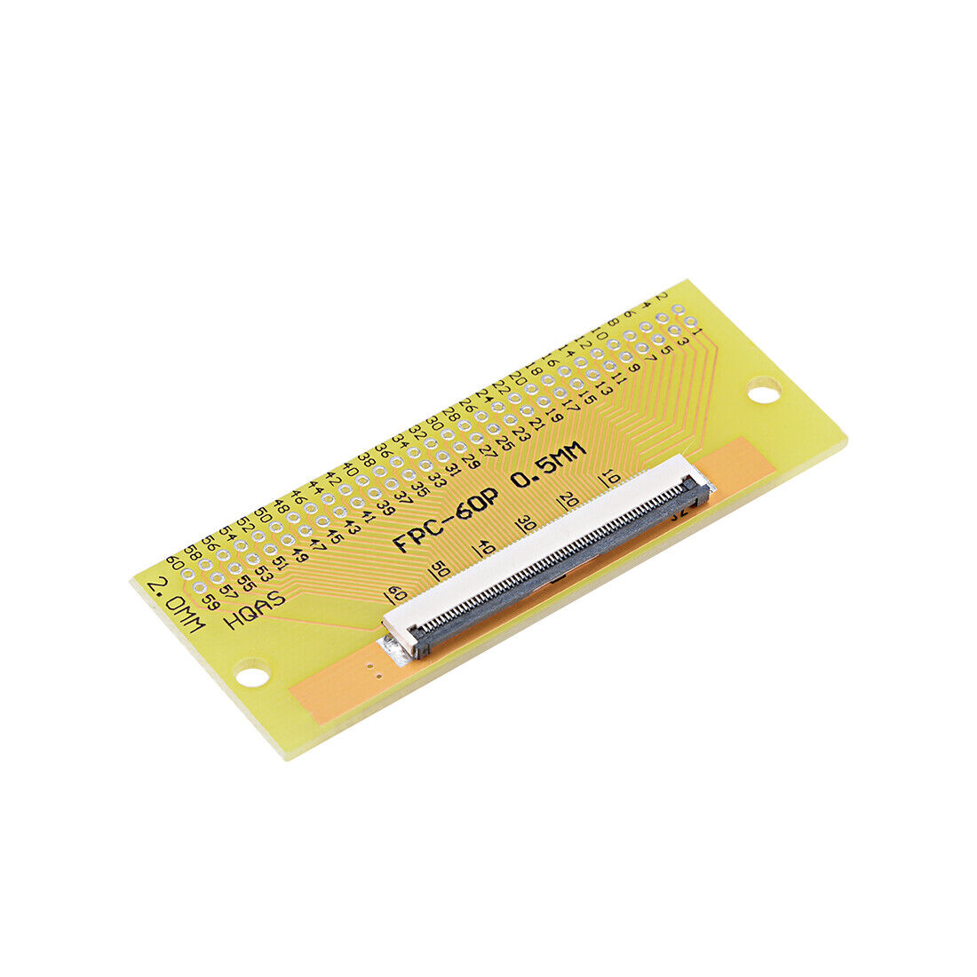 FFC FPC 60Pin 0.5mm Pitch to DIP 2.0mm PCB Converter Board Couple Extend Adapter