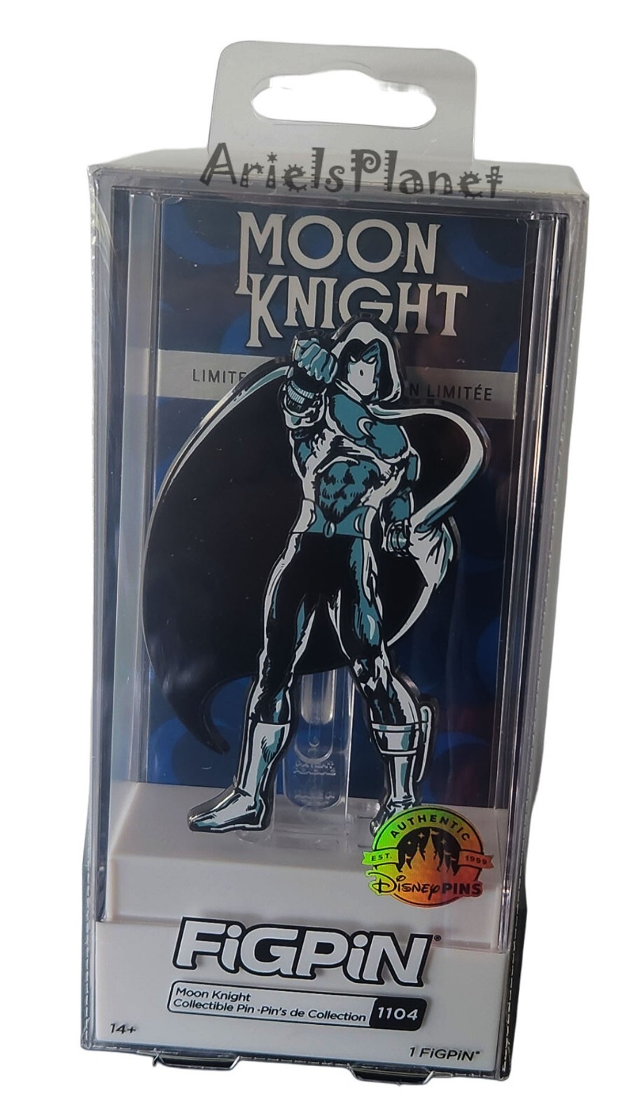 Disney Parks FIGPIN #1104 Moon Knight Limited Release Standalone Pin