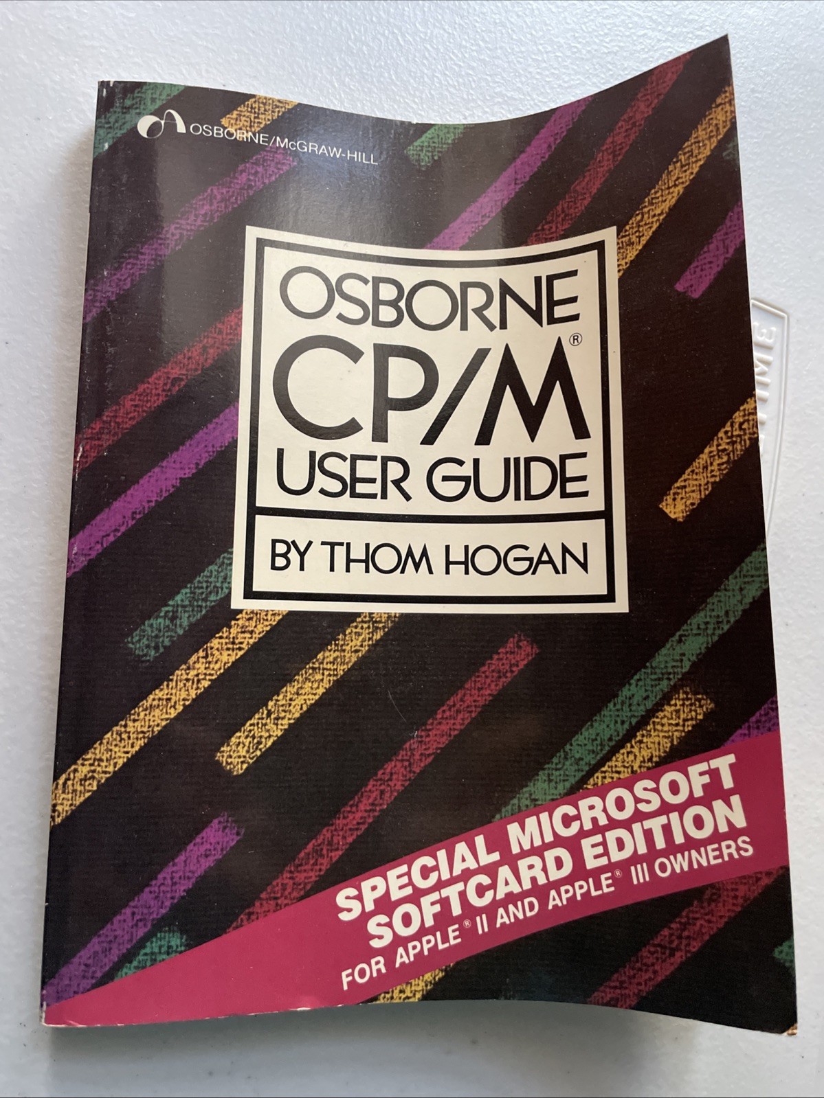 Vintage Osborne CP/M User Guide Thom Hogan Microsoft Softcard Apple II III 1982