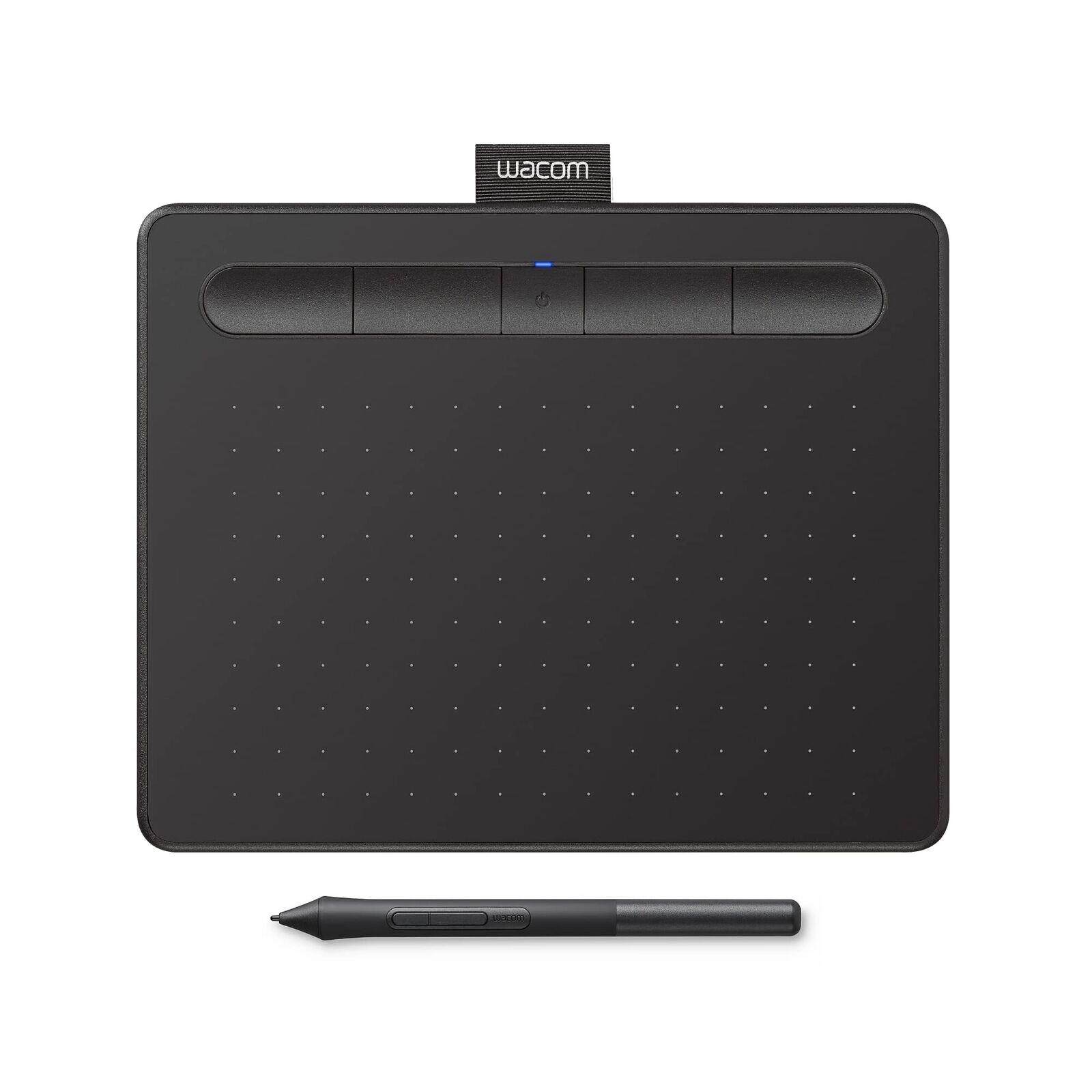 Wacom Intuos Small Bluetooth Graphics Drawing Tablet 4 Customizable ExpressKe...