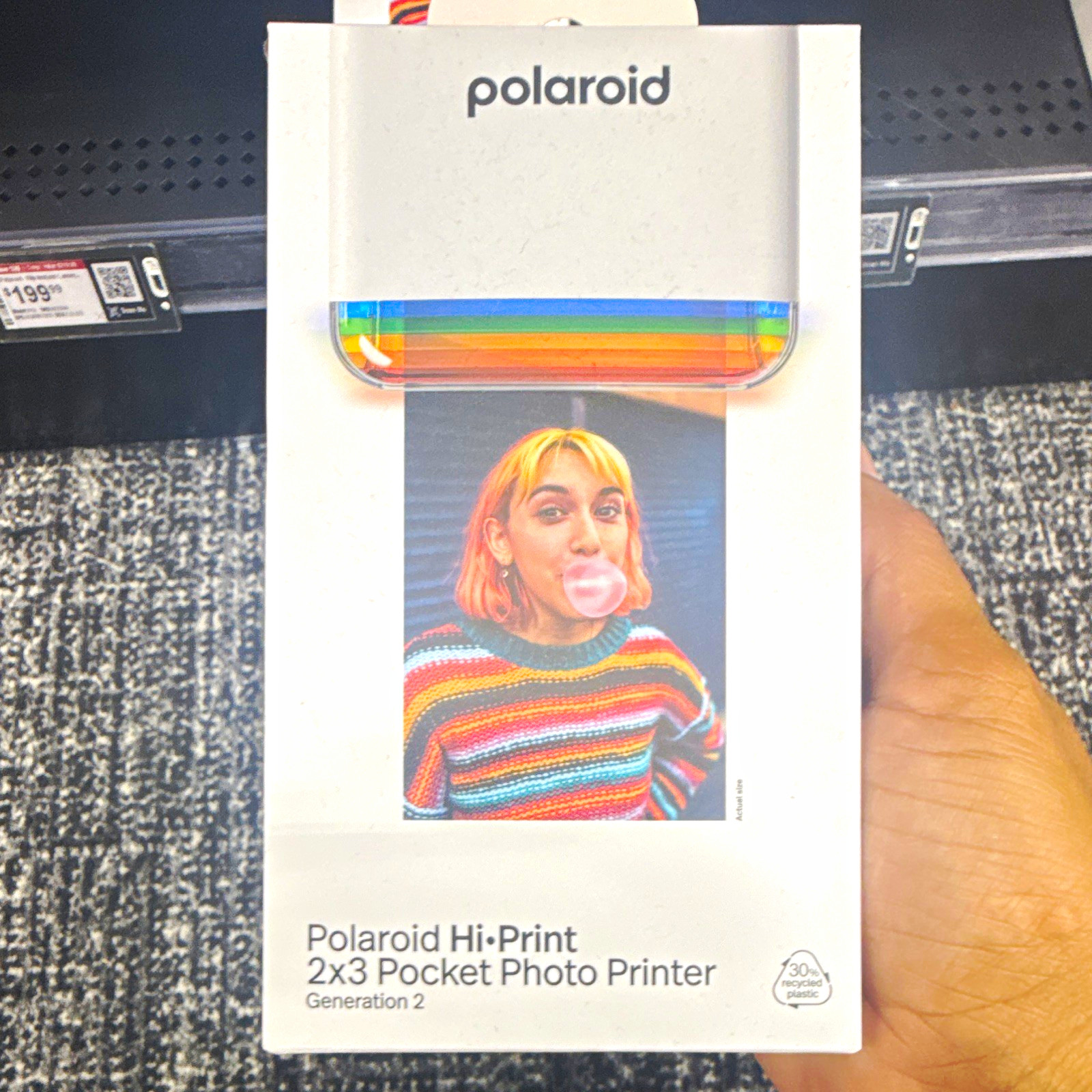 Polaroid Hi-Print Gen 2 2x3 Pocket Photo Printer, Bluetooth Dye-Sub 300DPI