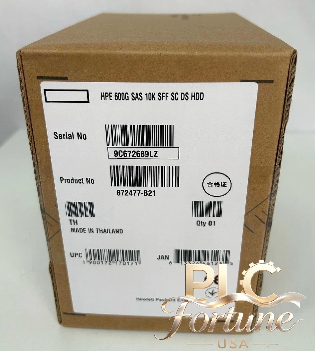 New HPE 872477-B21 600GB 2.5" 12G SAS 10K SFF ENT SC DS HDD Server 872736-001