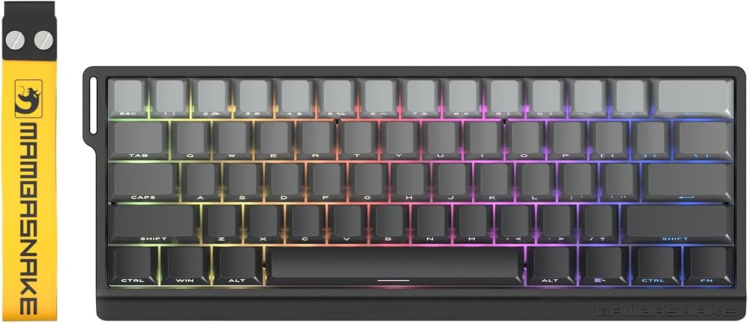 ATTACK SHARK x MAMBASNAKE X60 HE Wireless Rapid Trigger Keyboard Magnetic Switch