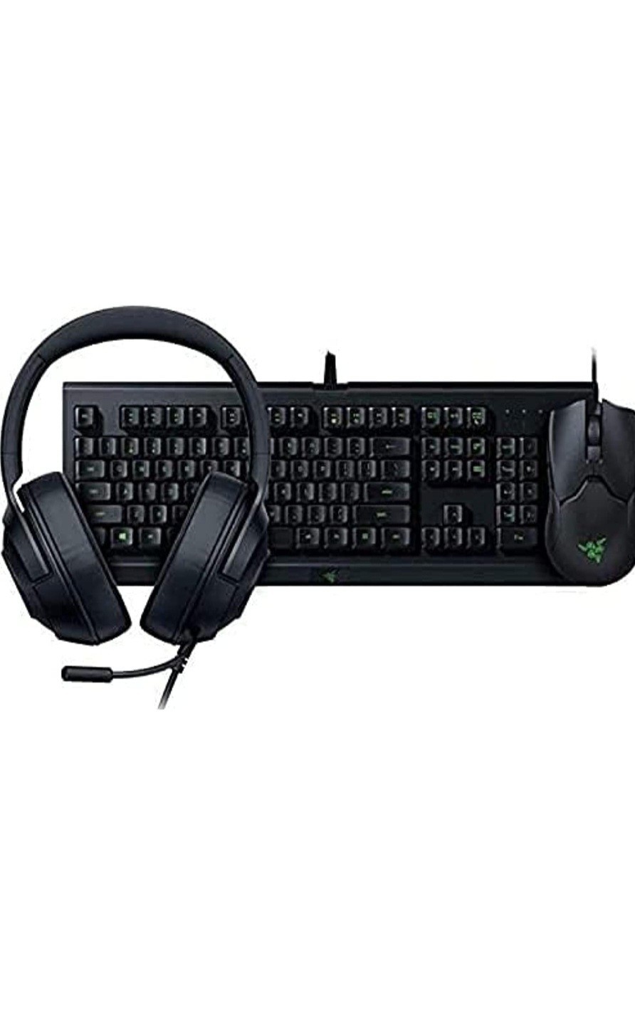 RAZER POWER UP BUNDLE CYNOSA LITE KEYBOARD, VIPER MOUSE, KRAKEN X LITE HEADSET