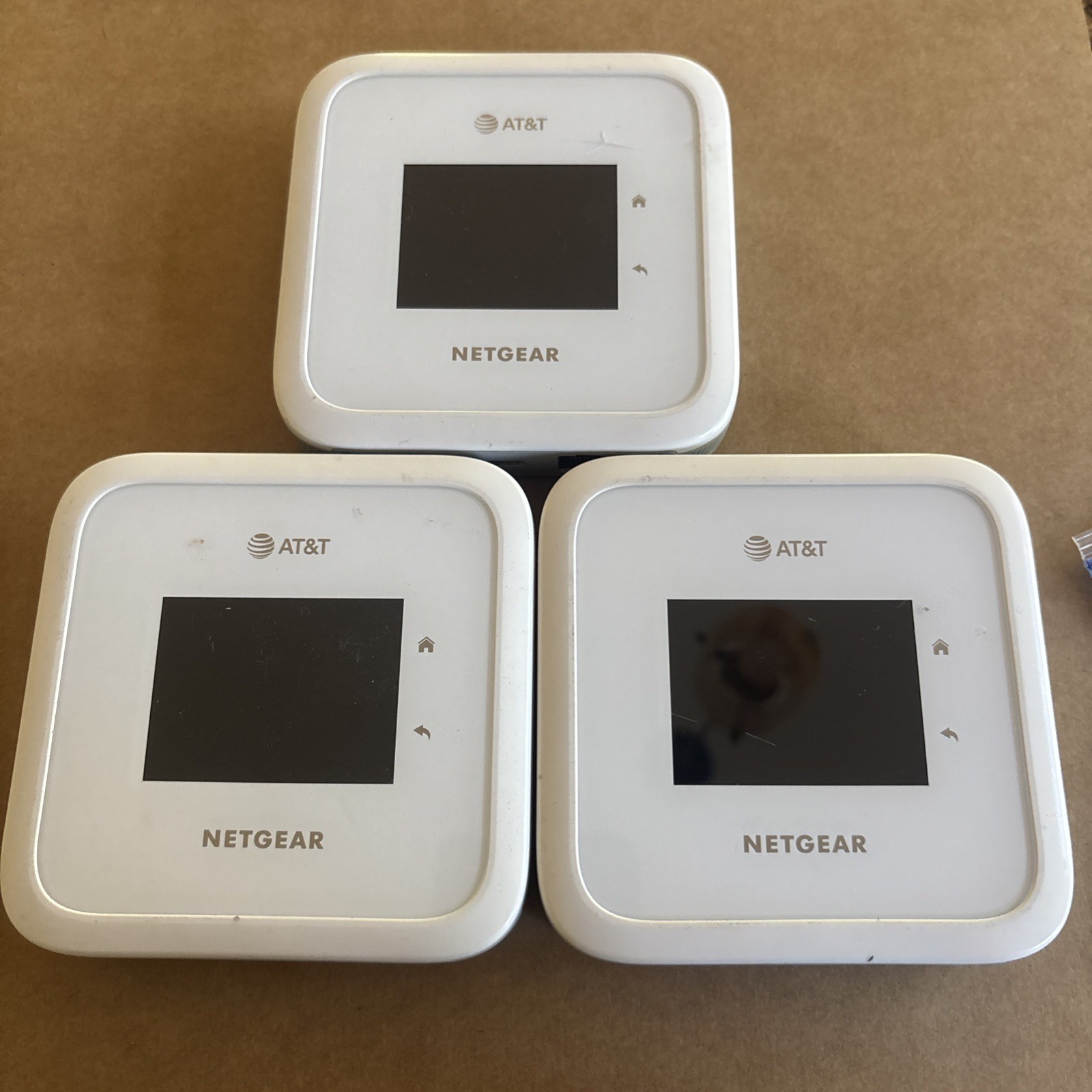 Lot of 3 NETGEAR Nighthawk M6 MR6110 AT&T 5G Hotspot Tested Power On