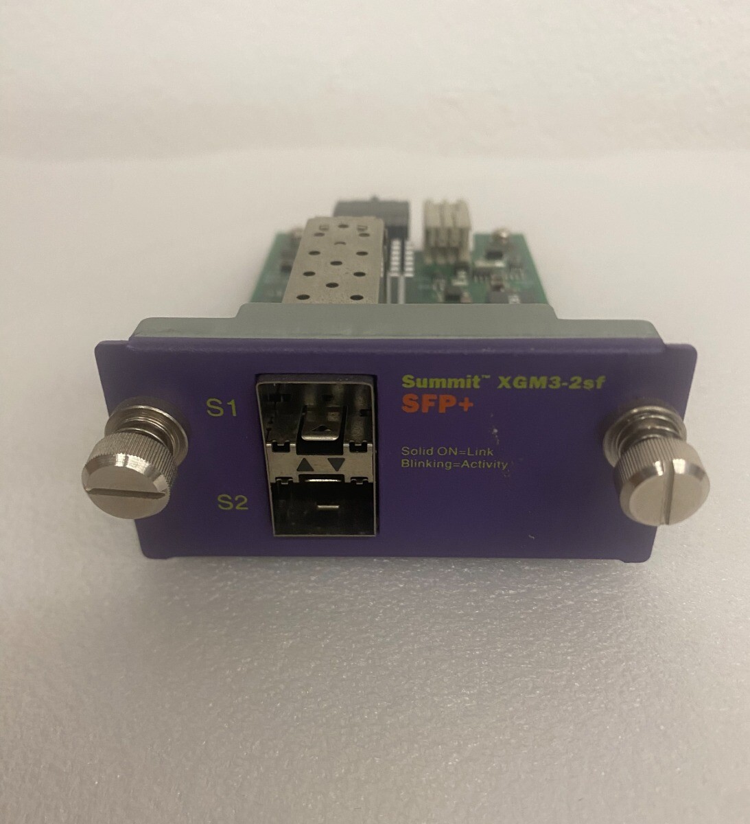 Extreme Networks Summit XGM3-2sf 16117 2-Port 10Gb SFP+ Module