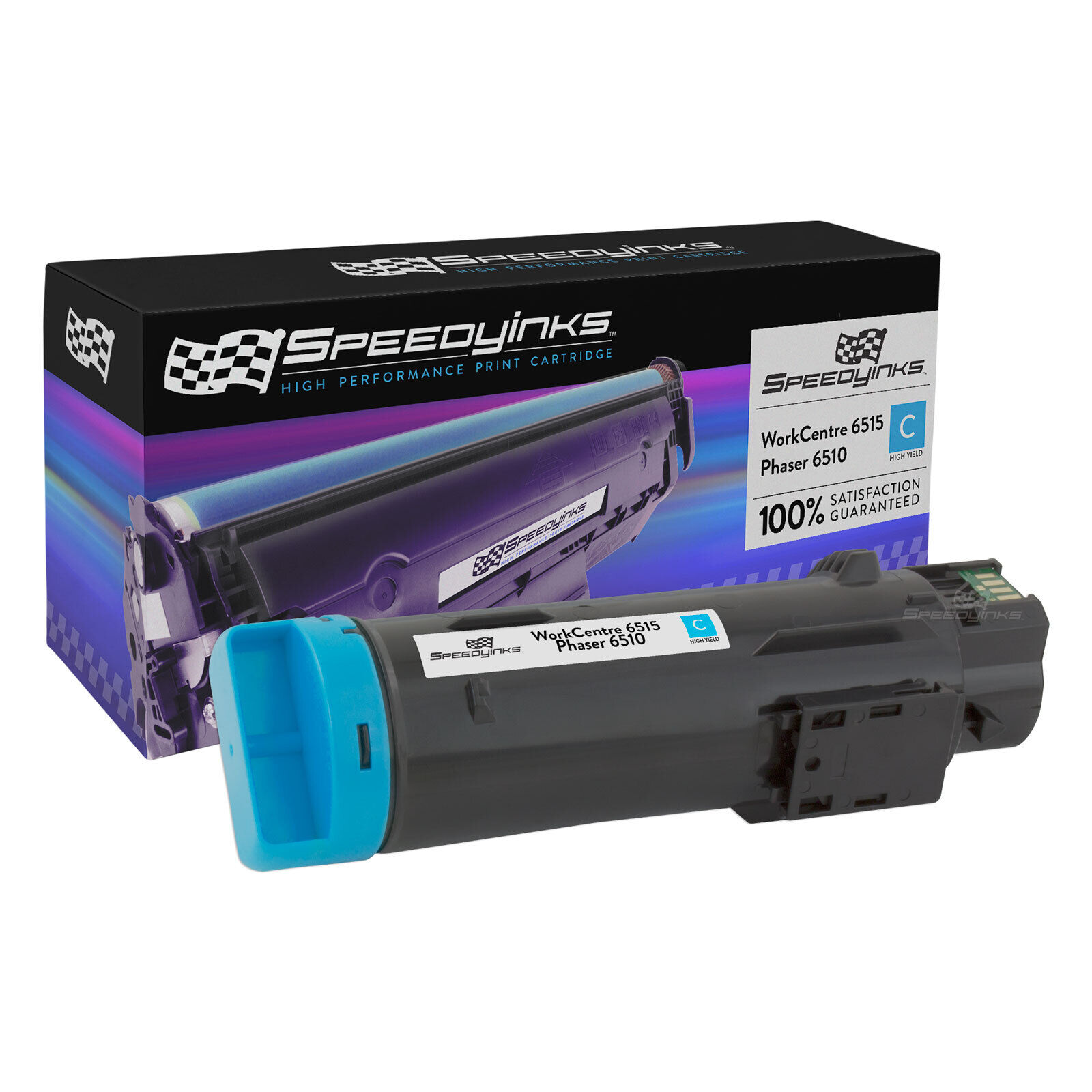 Compatible Toner for Xerox Phaser 6510 & WorkCentre 6515 High Yield (Cyan)