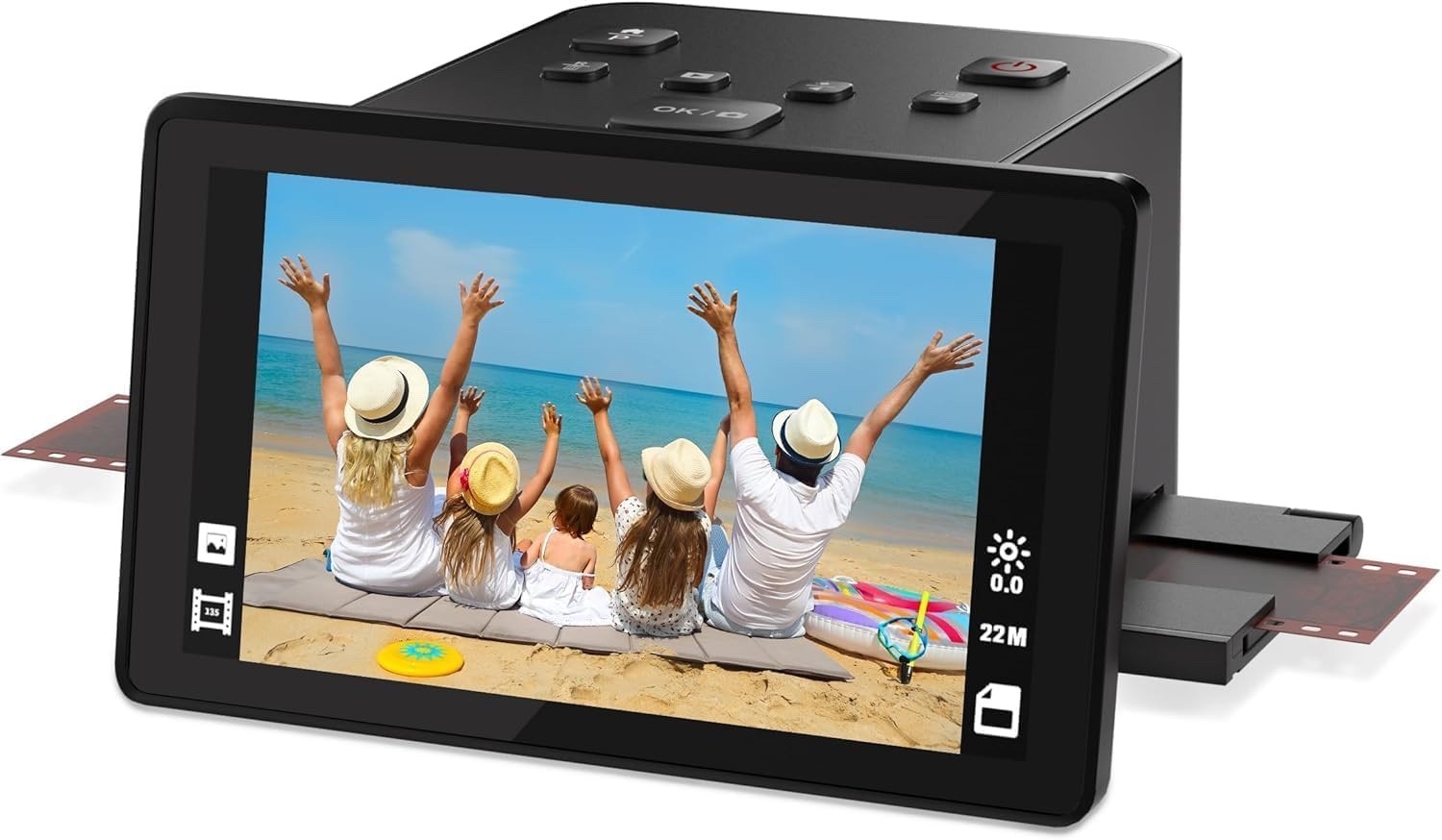 Film and Slide Scanner Convert 35mm, Film Negatives & Slides to 22MP Digital Pho