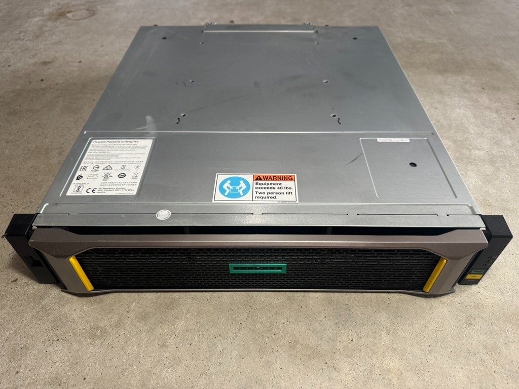 HPE MSA 2050 Q1J07A SFF SAN Storage Array Dual 876146-001 Controllers No HDD