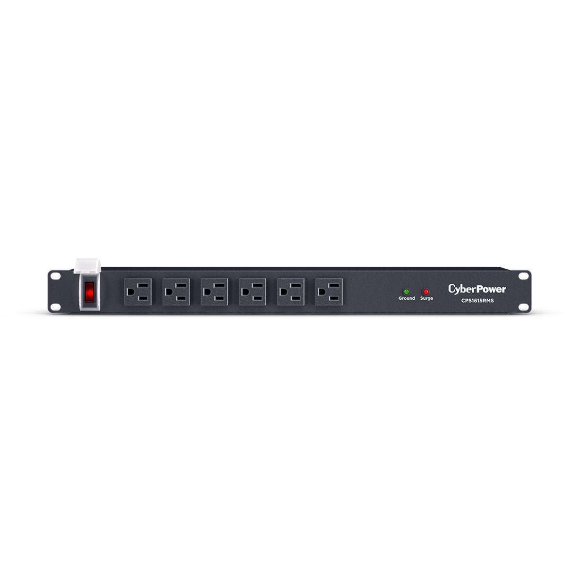 CyberPower CPS1615RMS 16-Outlet Rackbar Surge Protector with 6' Power Cord