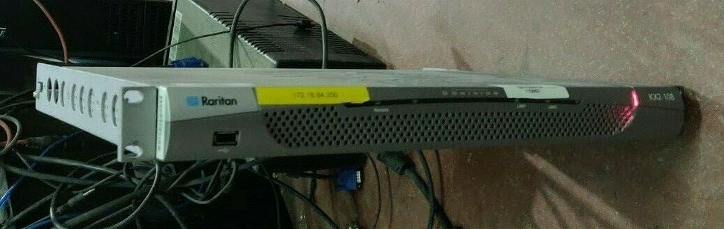Raritan DKX2-108 Dominion KX2-108 8-Port RJ45 KVM over IP Switch with Rack-ears