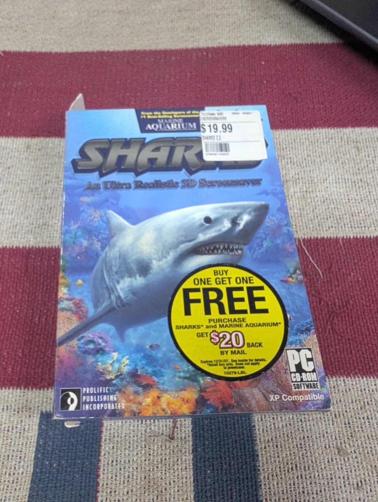Sharks Ultra Realistic 3D Screensaver PC Software Works
