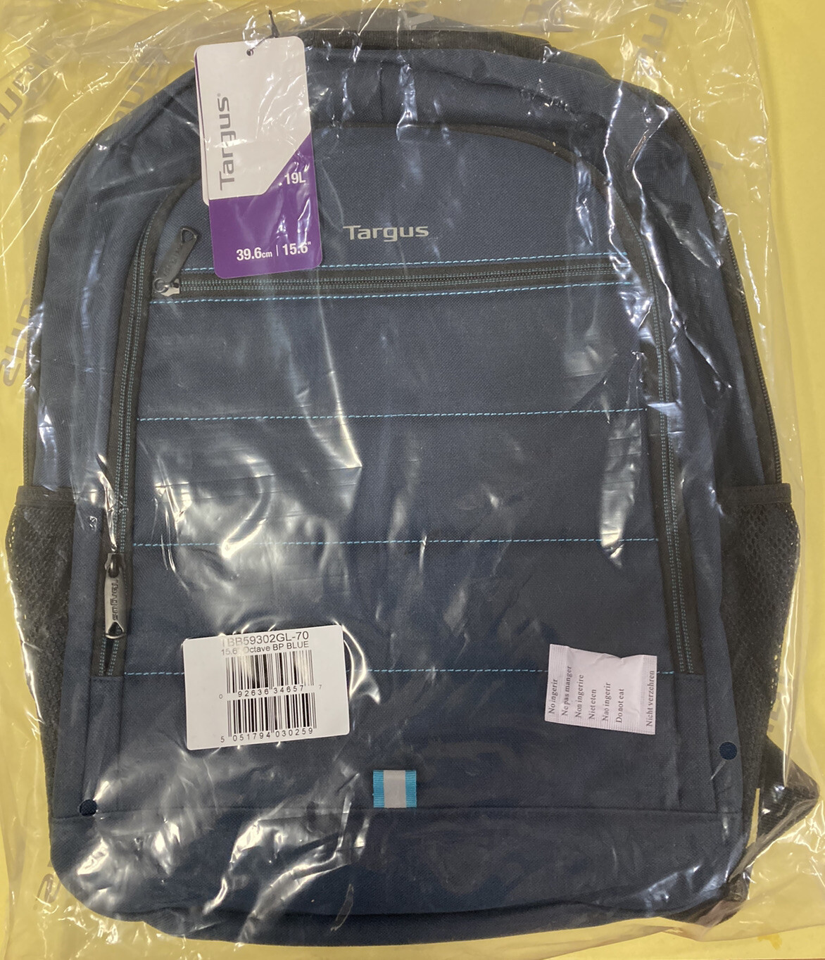 Brand New Targus OCTAVE Backpack For Laptop/Notebook 15.6 Inch Blue (TBB59302GL)