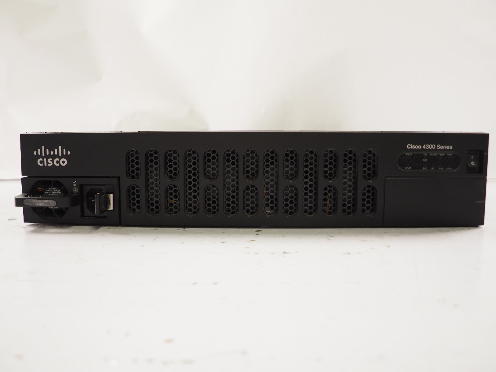 Cisco ISR4351/K9 V02 Integrated Service Router with w/ 1 x 450W PSU