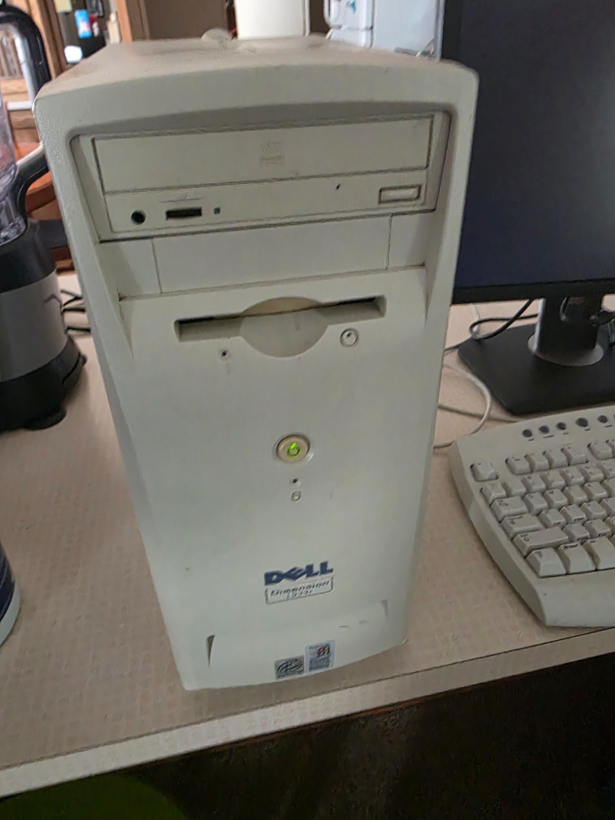 Dell dimension l933r mini tower pentium 3 800mhz cd rewritable
