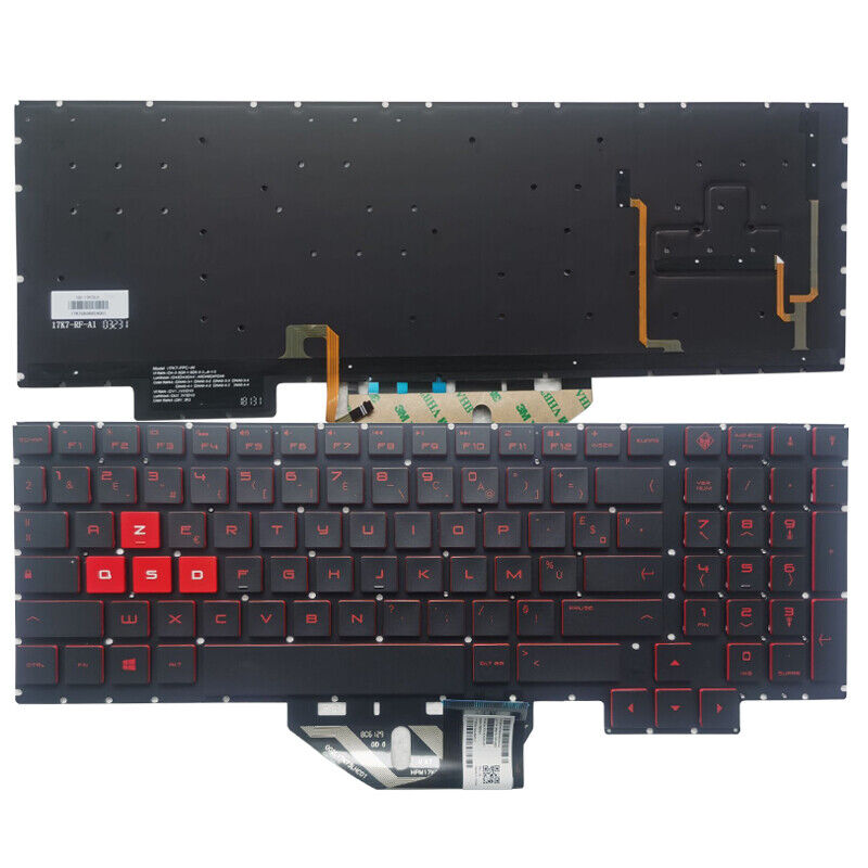 French Keyboard FOR HP OMEN 15-CE011DX 15-CE015DX 15-CE018DX 15-CE019DX Clavier
