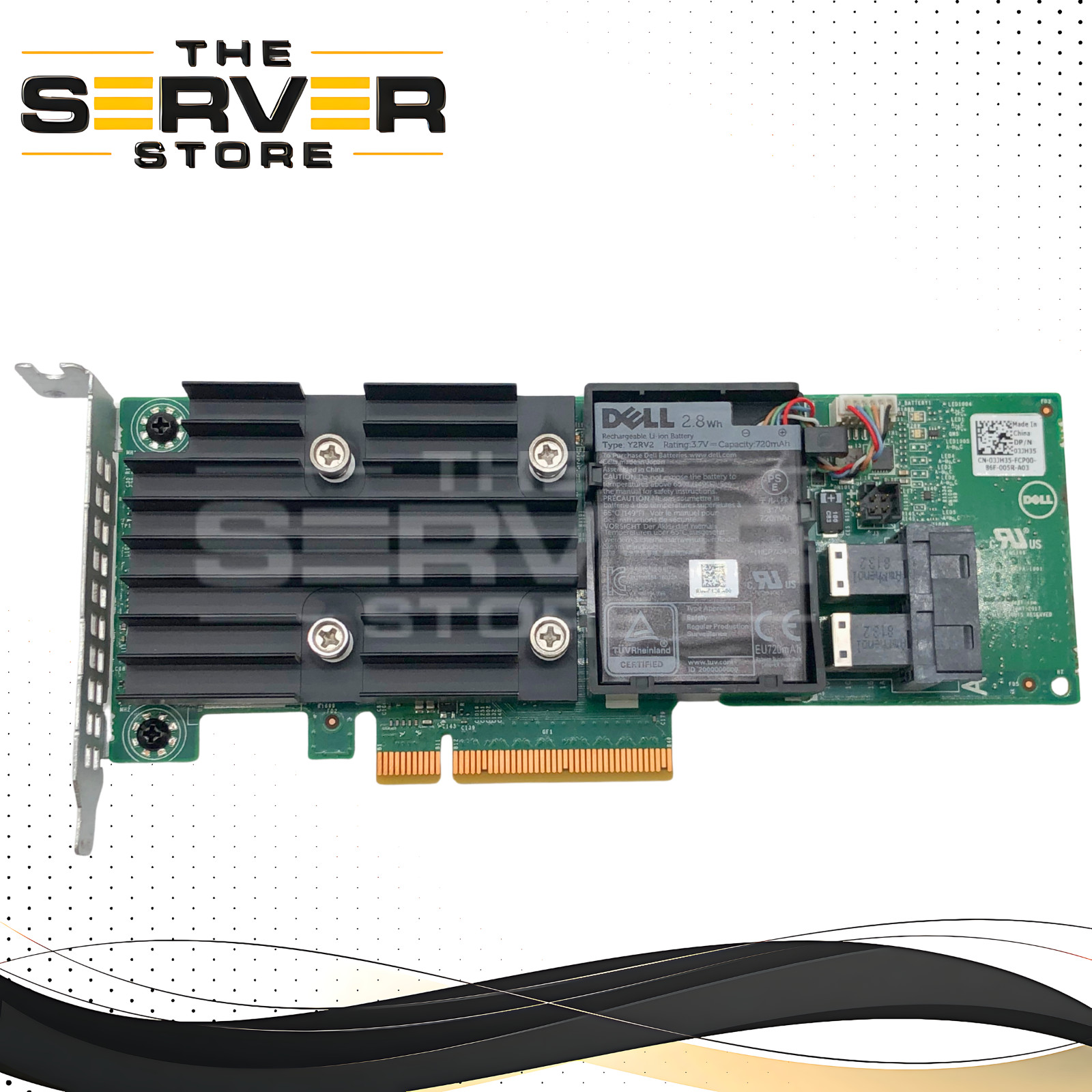 Dell PERC H740P 8GB NV Cache 12G SAS PCIe RAID Controller W/Battery 03JH35 3JH35