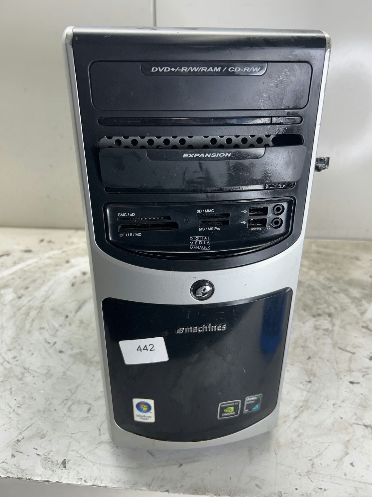 emachines T3642 AMD Athlon 64 4000+ 448MB NO HDD
