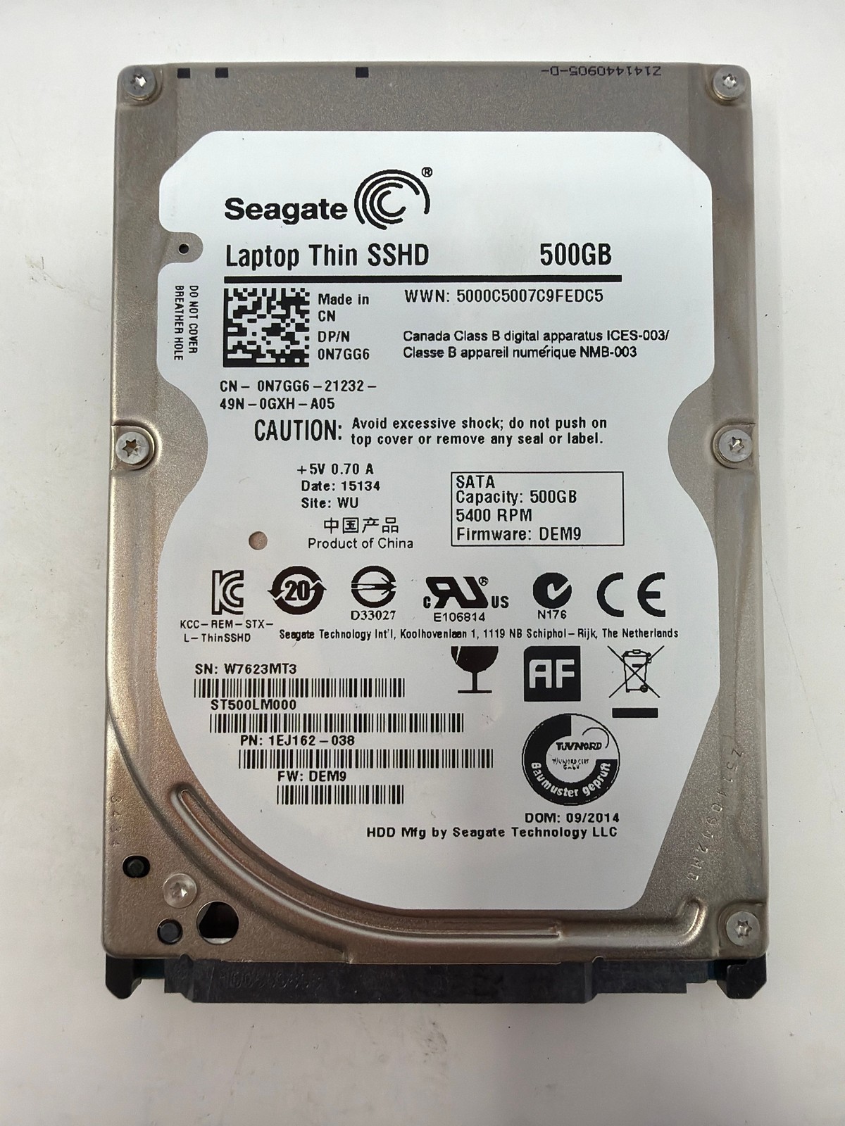 Seagate ST500LM000 500GB SATA Grade B
