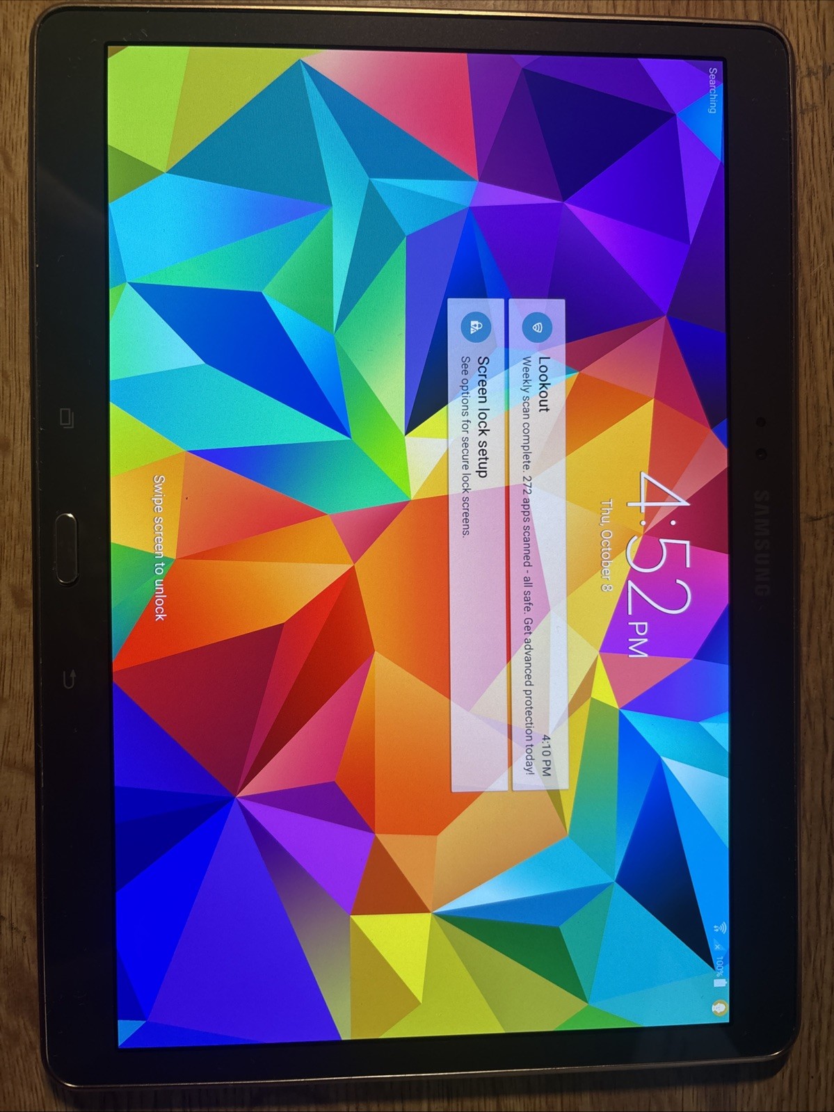 Samsung Galaxy Tab S 10.5" SM-T807T 16GB Wi-Fi + LTE T-Mobile - Tablet