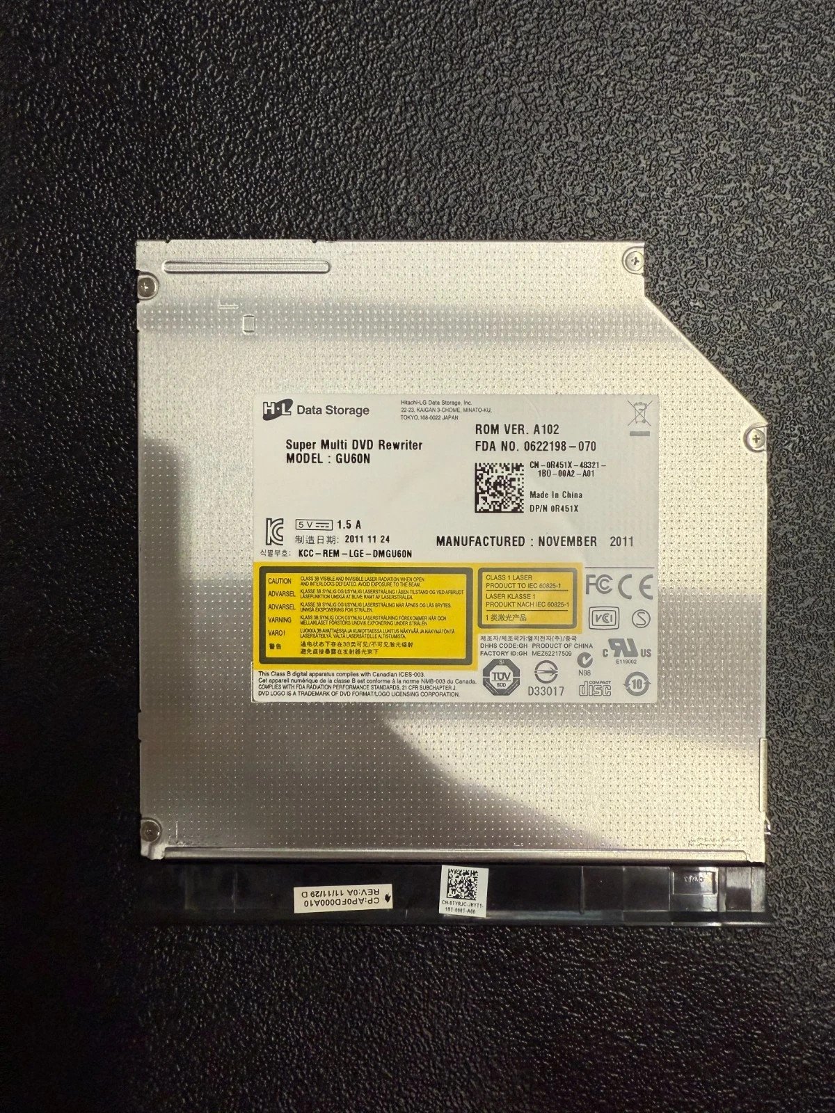 Variety of H-L Hitachi CD Rom Drive Burners Laptop PC Internal CD, CD-RW, DVD-RW