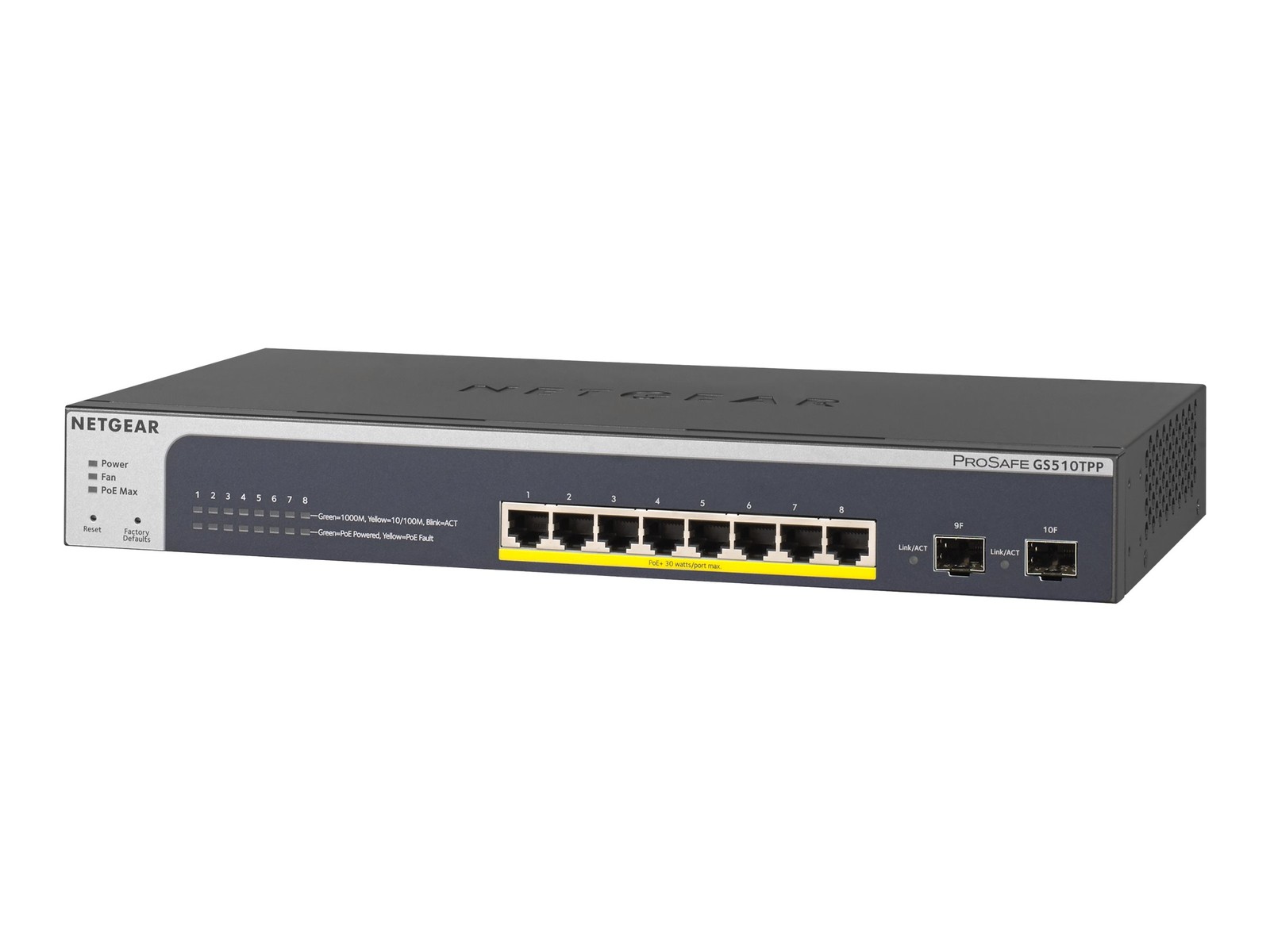 Netgear GS510TPP Switch II price incl VAT 3 yr warranty* B2B