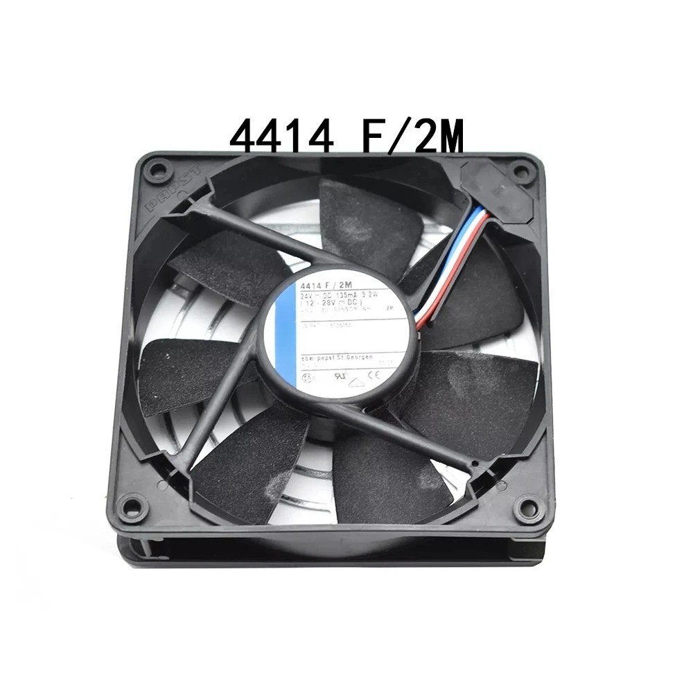 4414F/2M Axial Fan 24VDC 0.13A 3.2W 120*120*25mm Inverter Cooling Fan