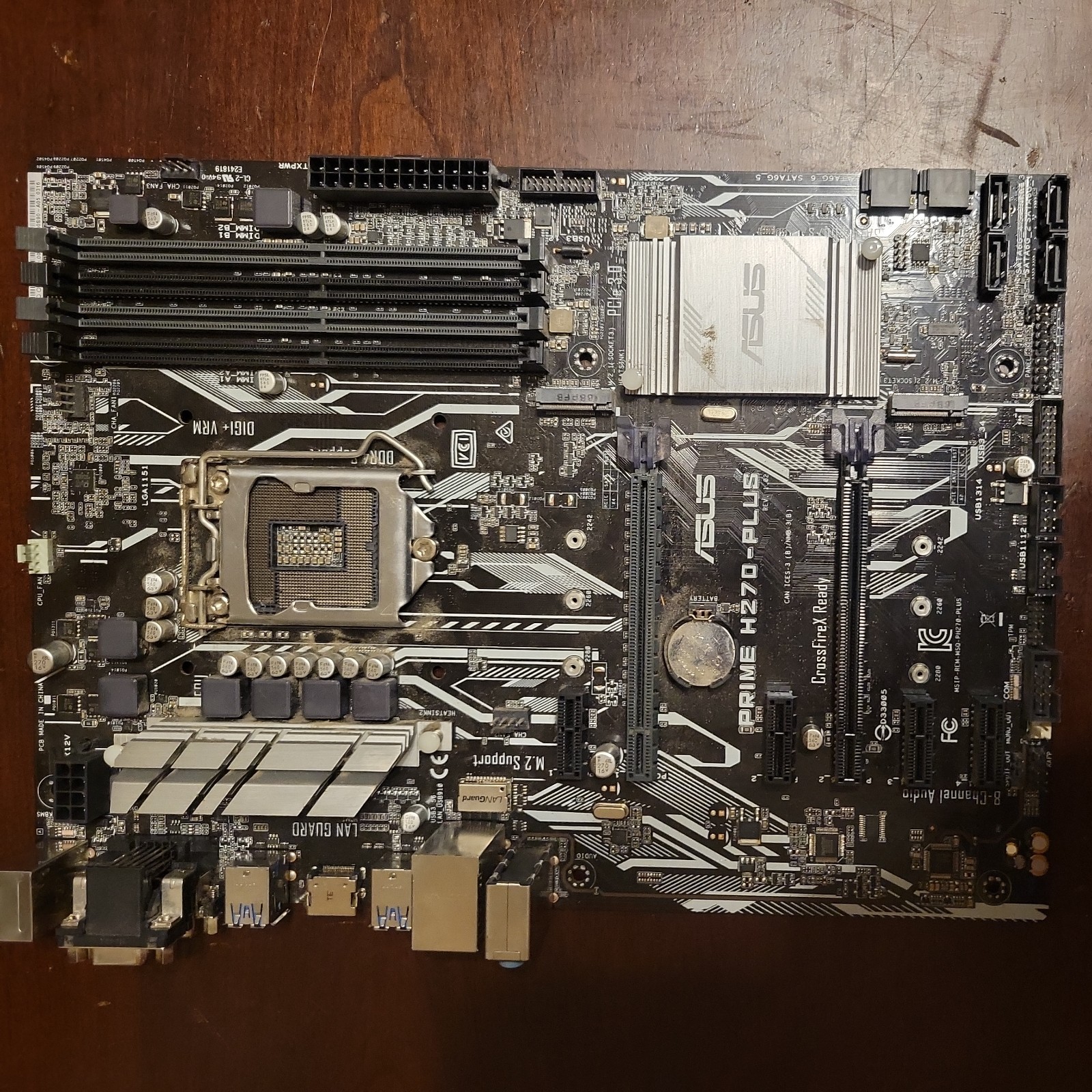 ASUS Prime H270 Plus ATX Intel LGA 1151 DDR4 Motherboard Untested