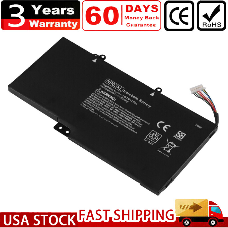 New Battery For Hp Envy X360 Np03xl 15-u011dx 010dx 15t-u100 X360 13-a010dx USPS