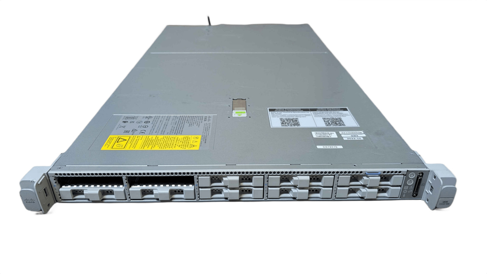 Cisco C220 M6 10SFF 2x Gold 6342 2.8ghz 48 Core | 192GB | HBA/RAID | 2x1000w