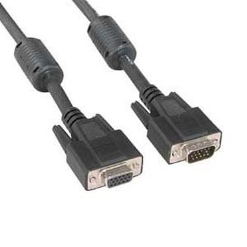 5 Pack of 100Ft SVGA Male to Female Cable w/Ferrite Core