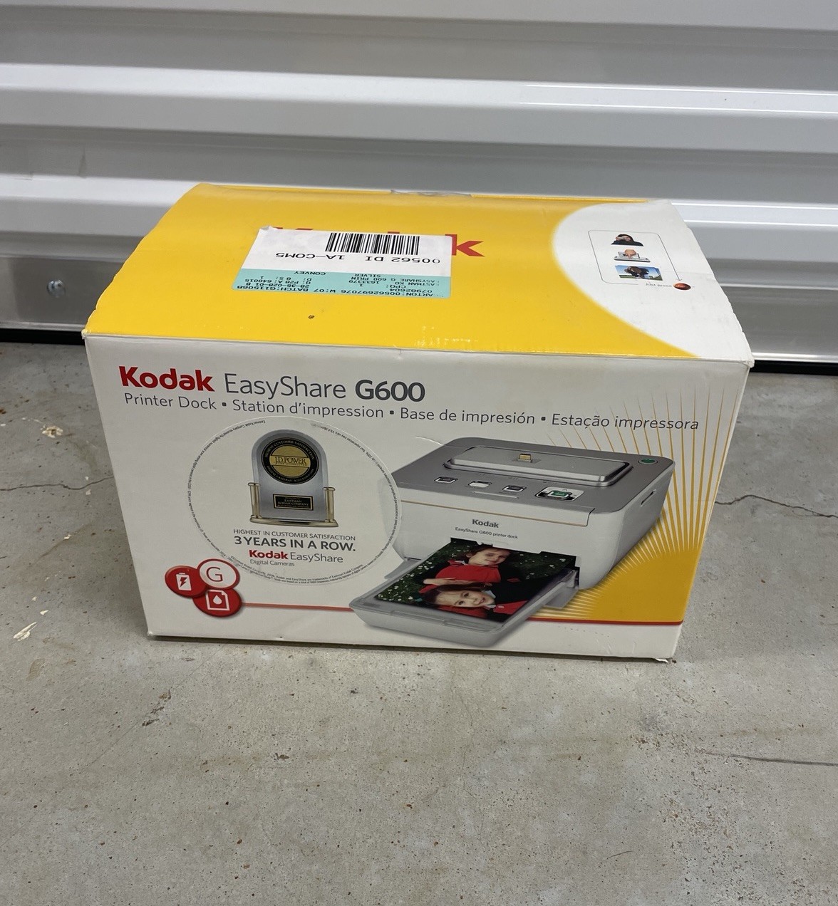 BRAND NEW - Kodak EasyShare G600 Printer Dock Photo Station